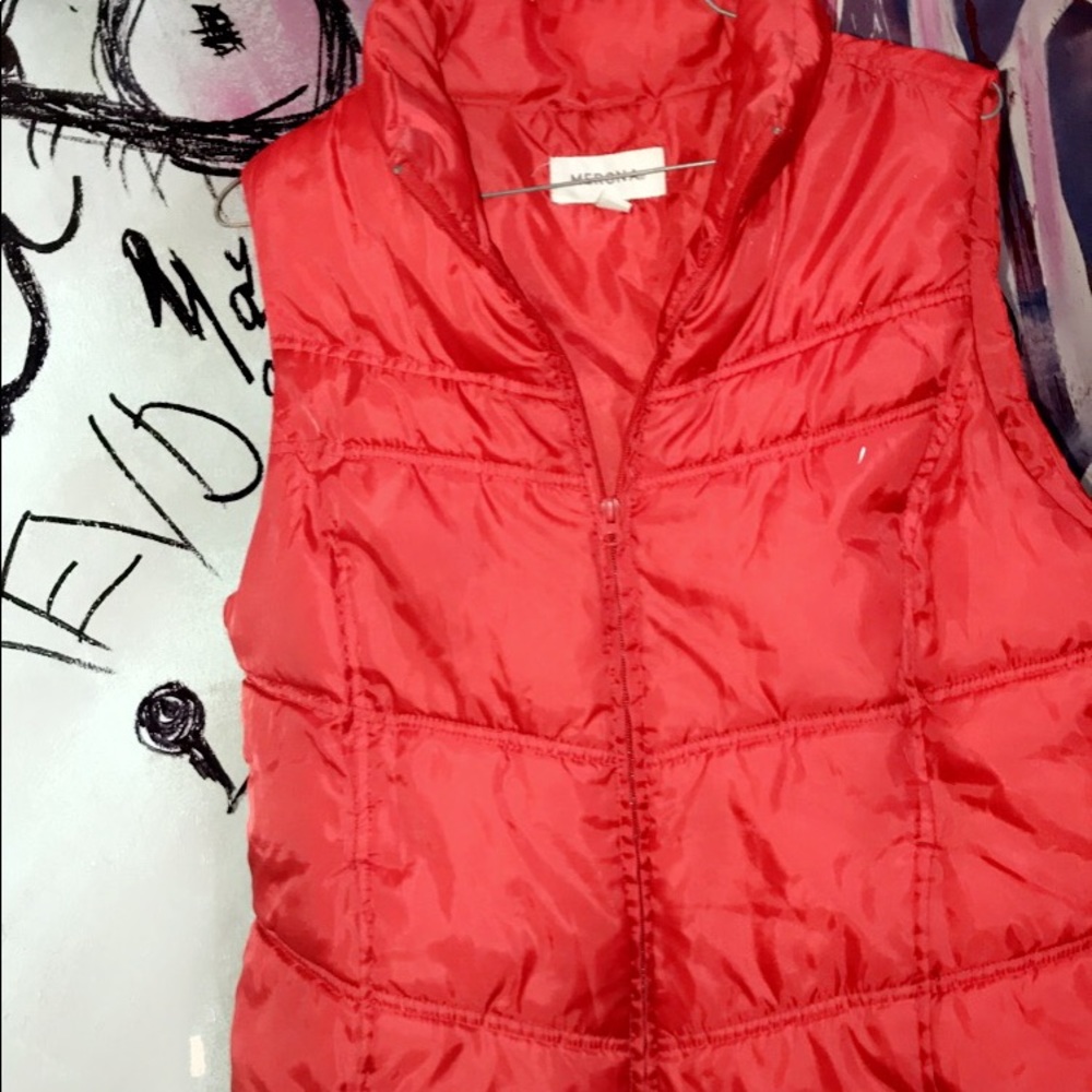Merona puff vest